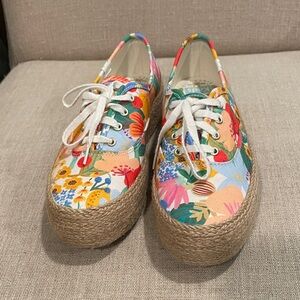 Keds Colorful Floral Espadrilles